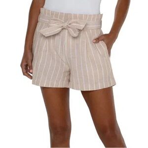 Liverpool Pleated Trouser Shorts